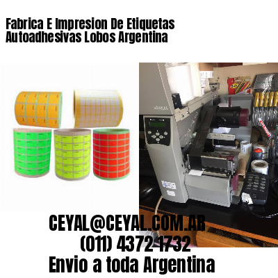 Fabrica E Impresion De Etiquetas Autoadhesivas Lobos Argentina