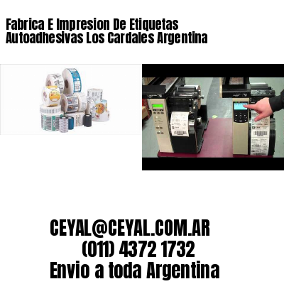 Fabrica E Impresion De Etiquetas Autoadhesivas Los Cardales Argentina