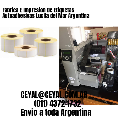 Fabrica E Impresion De Etiquetas Autoadhesivas Lucila del Mar Argentina