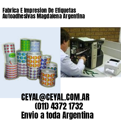 Fabrica E Impresion De Etiquetas Autoadhesivas Magdalena Argentina