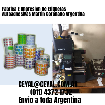 Fabrica E Impresion De Etiquetas Autoadhesivas Martín Coronado Argentina