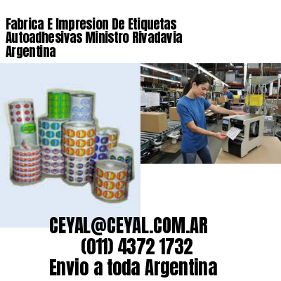 Fabrica E Impresion De Etiquetas Autoadhesivas Ministro Rivadavia Argentina