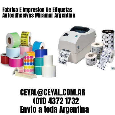 Fabrica E Impresion De Etiquetas Autoadhesivas Miramar Argentina