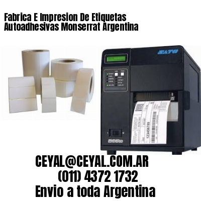 Fabrica E Impresion De Etiquetas Autoadhesivas Monserrat Argentina