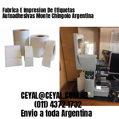 Fabrica E Impresion De Etiquetas Autoadhesivas Monte Chingolo Argentina