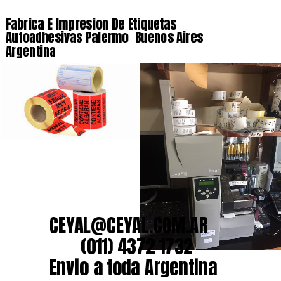 Fabrica E Impresion De Etiquetas Autoadhesivas Palermo  Buenos Aires Argentina