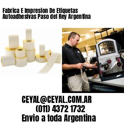 Fabrica E Impresion De Etiquetas Autoadhesivas Paso del Rey Argentina