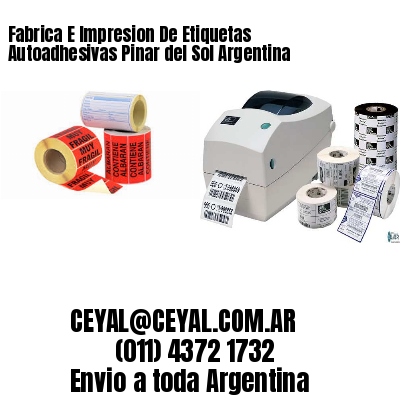 Fabrica E Impresion De Etiquetas Autoadhesivas Pinar del Sol Argentina