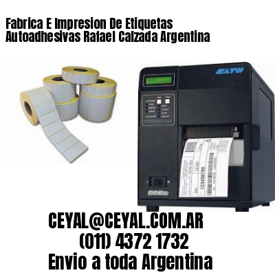 Fabrica E Impresion De Etiquetas Autoadhesivas Rafael Calzada Argentina