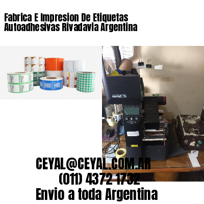 Fabrica E Impresion De Etiquetas Autoadhesivas Rivadavia Argentina