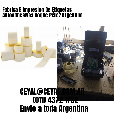 Fabrica E Impresion De Etiquetas Autoadhesivas Roque Pérez Argentina