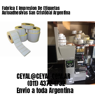 Fabrica E Impresion De Etiquetas Autoadhesivas San Cristóbal Argentina