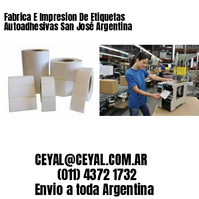 Fabrica E Impresion De Etiquetas Autoadhesivas San José Argentina