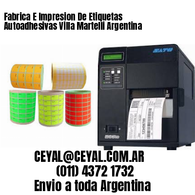 Fabrica E Impresion De Etiquetas Autoadhesivas Villa Martelli Argentina