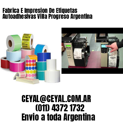 Fabrica E Impresion De Etiquetas Autoadhesivas Villa Progreso Argentina