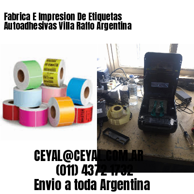 Fabrica E Impresion De Etiquetas Autoadhesivas Villa Raffo Argentina