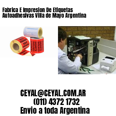 Fabrica E Impresion De Etiquetas Autoadhesivas Villa de Mayo Argentina