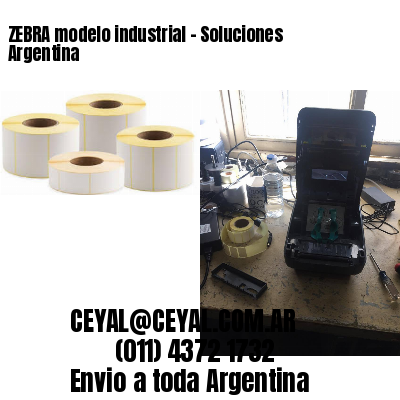 ZEBRA modelo industrial – Soluciones Argentina