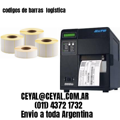 codigos de barras 	logistica