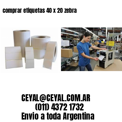 comprar etiquetas 40 x 20 zebra