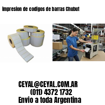 impresion de codigos de barras Chubut