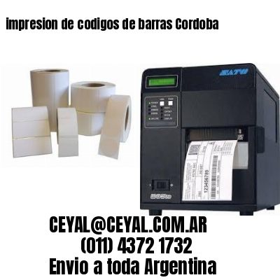 impresion de codigos de barras Cordoba