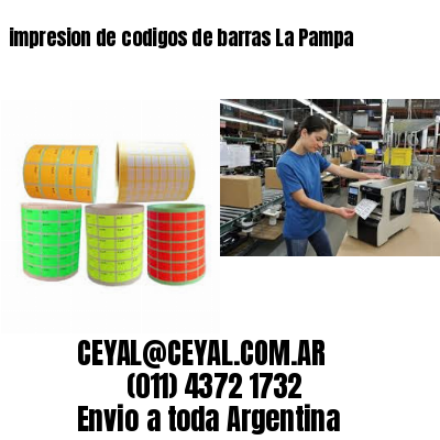 impresion de codigos de barras La Pampa