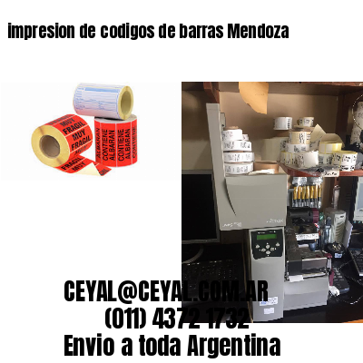 impresion de codigos de barras Mendoza