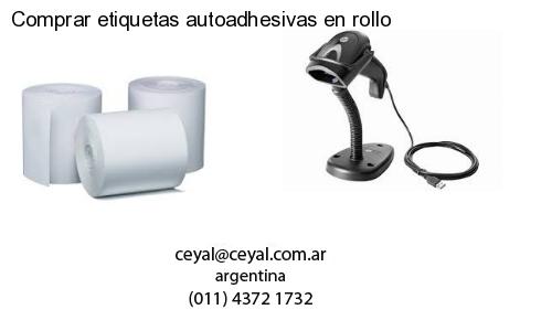 Comprar etiquetas autoadhesivas en rollo