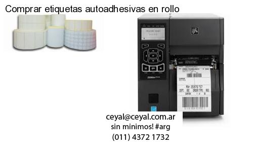 Comprar etiquetas autoadhesivas en rollo