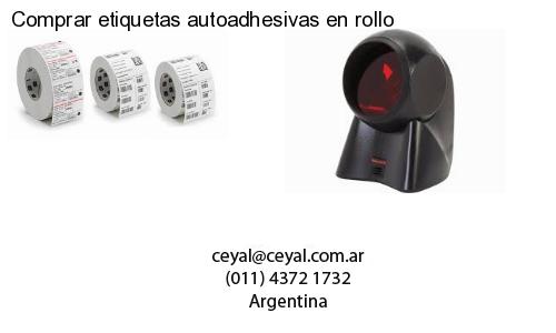 Comprar etiquetas autoadhesivas en rollo