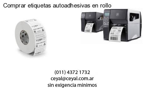 Comprar etiquetas autoadhesivas en rollo