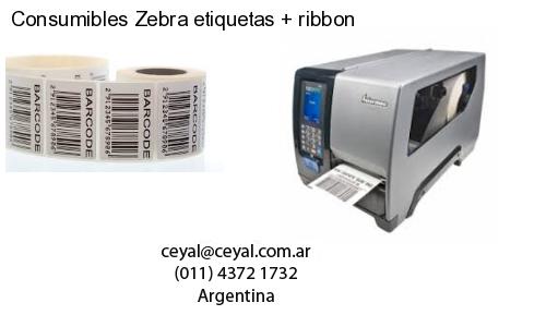 Consumibles Zebra etiquetas   ribbon