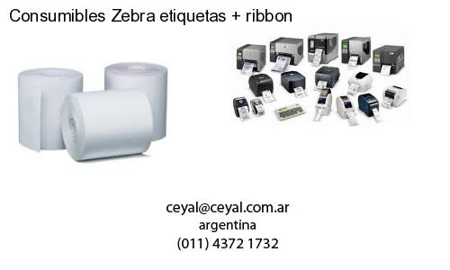 Consumibles Zebra etiquetas   ribbon