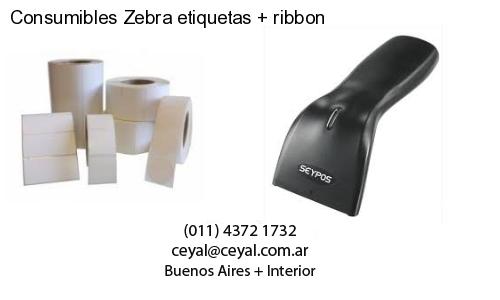 Consumibles Zebra etiquetas   ribbon