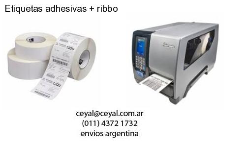 Etiquetas adhesivas   ribbo