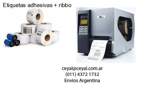 Etiquetas adhesivas   ribbo