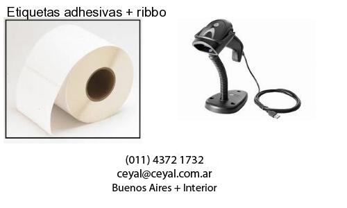 Etiquetas adhesivas   ribbo