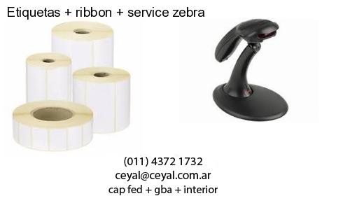 Etiquetas   ribbon   service zebra