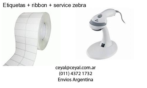 Etiquetas   ribbon   service zebra