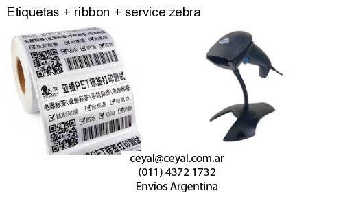 Etiquetas   ribbon   service zebra