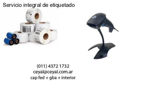 Servicio integral de etiquetado