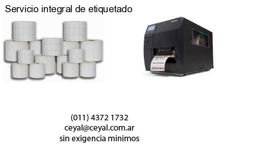 Servicio integral de etiquetado