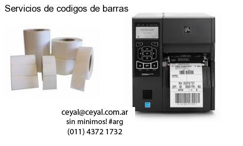 Servicios de codigos de barras