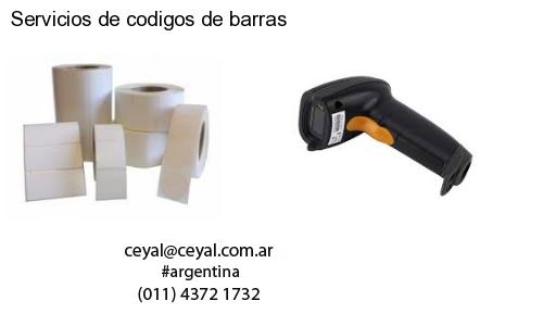 Servicios de codigos de barras