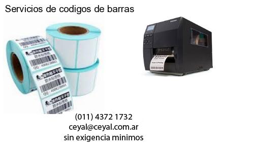 Servicios de codigos de barras