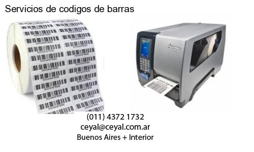 Servicios de codigos de barras