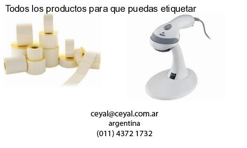 Todos los productos para que puedas etiquetar