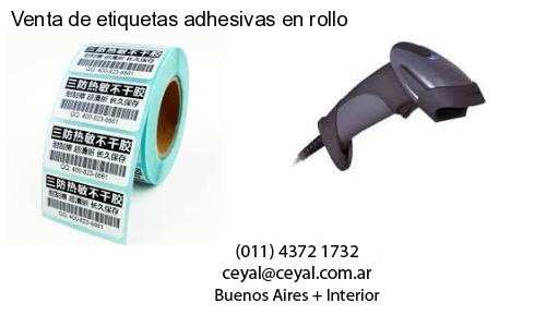 Venta de etiquetas adhesivas en rollo