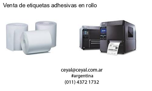 Venta de etiquetas adhesivas en rollo